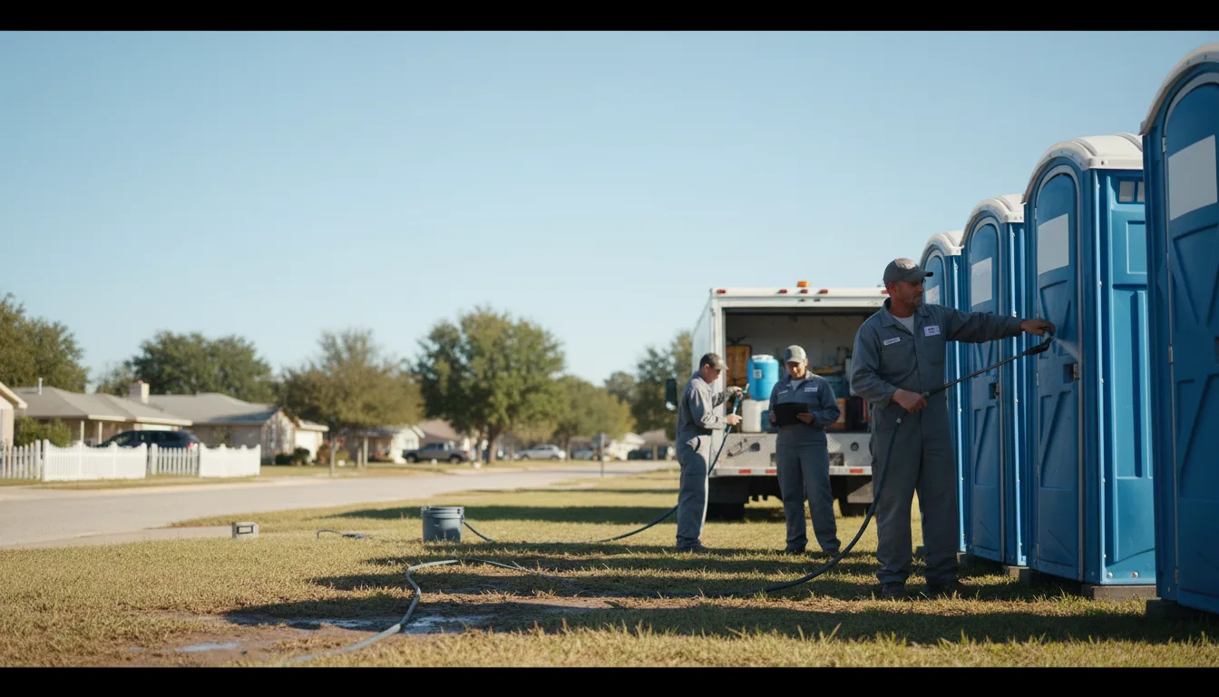 Long-Term Portable Toilet Rental in Sallisaw, OK near me